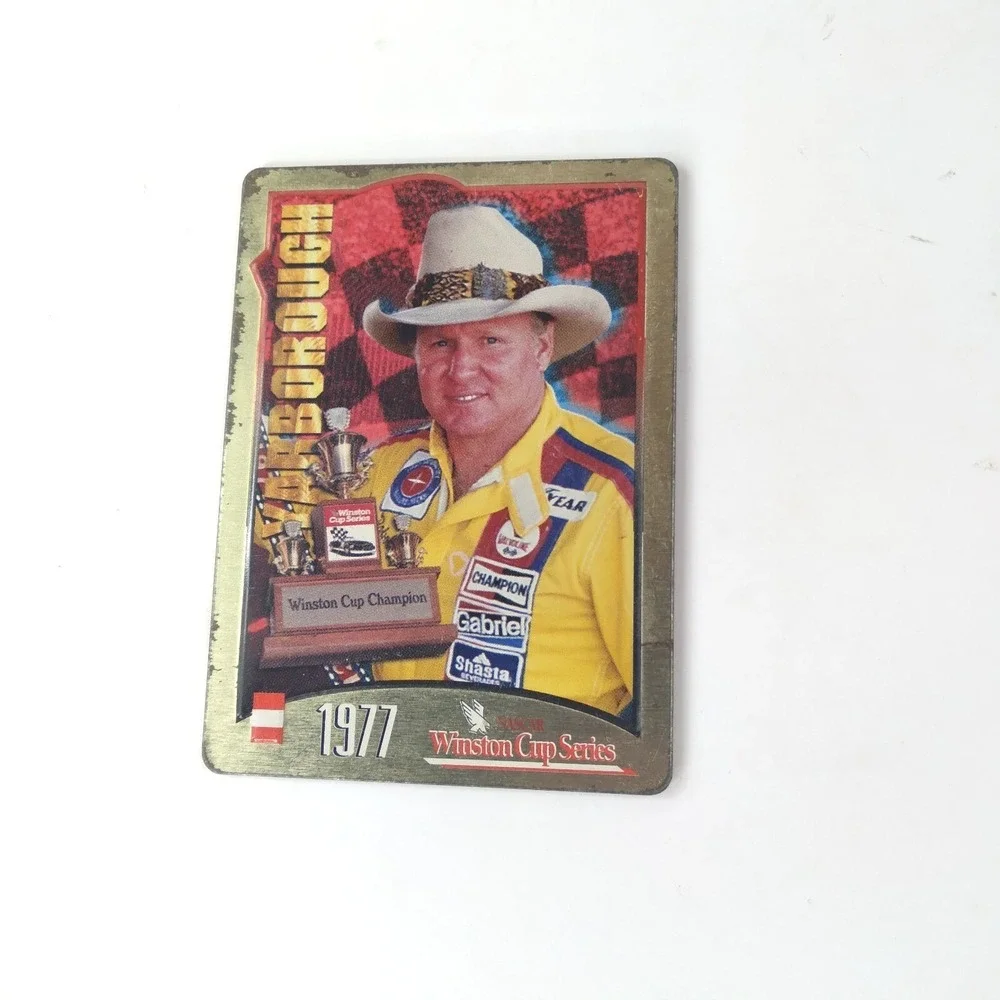 Cale Yarborough 77 Winston Cup Champion Metallic‎ Impressions Metal Card Racing